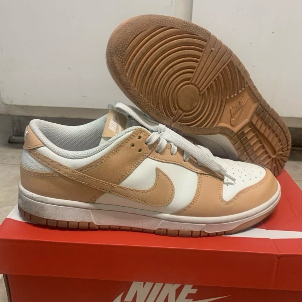 Nike Womens Dunk Low Harvest Moon Sail Tan sz US W 11/ M 9.5 DD1503-114 Preowned